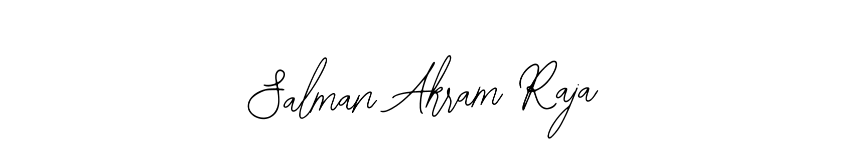 Create a beautiful signature design for name Salman Akram Raja. With this signature (Bearetta-2O07w) fonts, you can make a handwritten signature for free. Salman Akram Raja signature style 12 images and pictures png