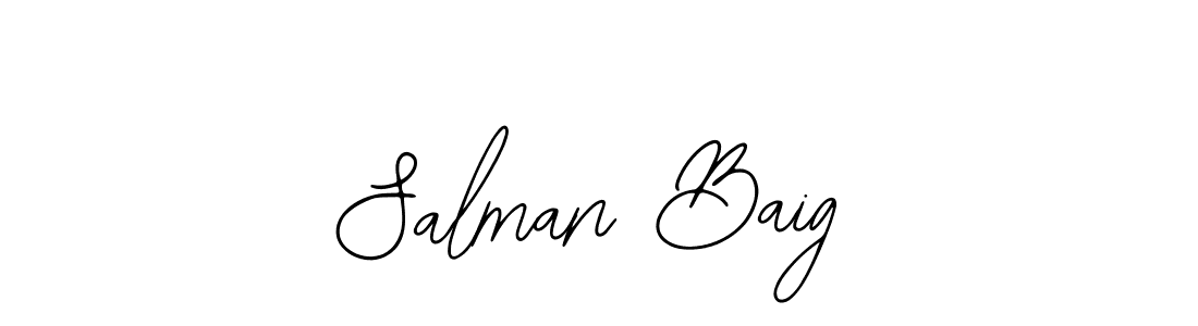 Make a beautiful signature design for name Salman Baig. Use this online signature maker to create a handwritten signature for free. Salman Baig signature style 12 images and pictures png