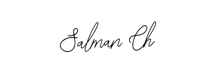 Also we have Salman Ch name is the best signature style. Create professional handwritten signature collection using Bearetta-2O07w autograph style. Salman Ch signature style 12 images and pictures png