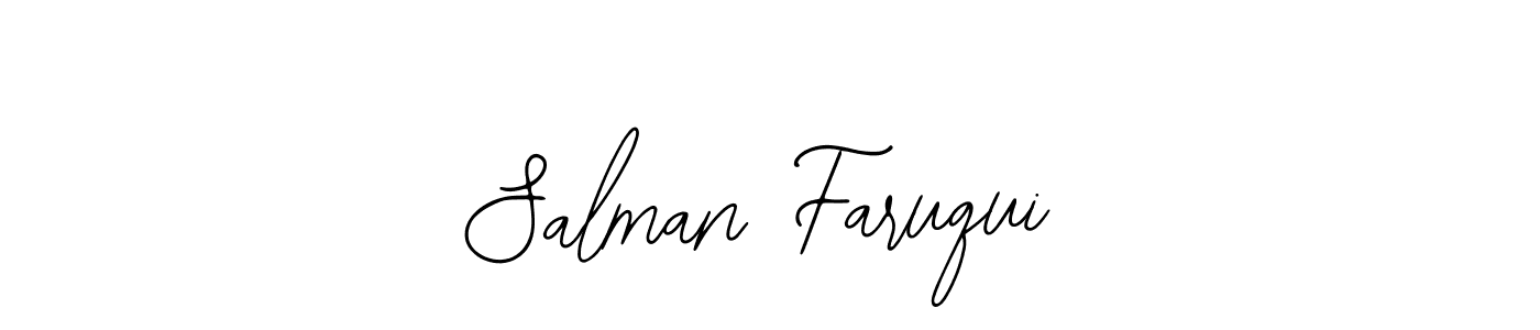Create a beautiful signature design for name Salman Faruqui. With this signature (Bearetta-2O07w) fonts, you can make a handwritten signature for free. Salman Faruqui signature style 12 images and pictures png