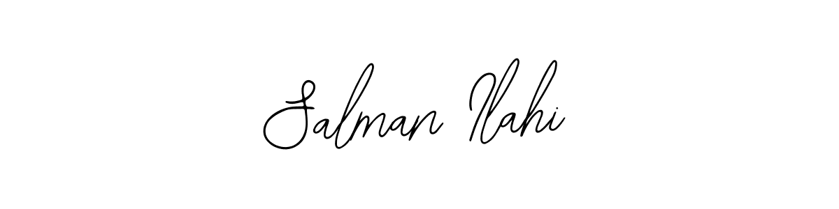 How to make Salman Ilahi name signature. Use Bearetta-2O07w style for creating short signs online. This is the latest handwritten sign. Salman Ilahi signature style 12 images and pictures png
