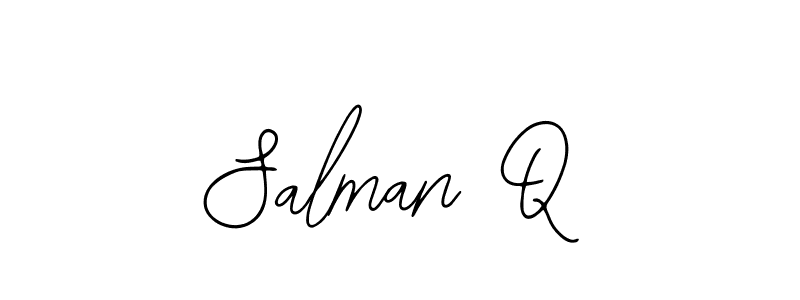 Also we have Salman Q name is the best signature style. Create professional handwritten signature collection using Bearetta-2O07w autograph style. Salman Q signature style 12 images and pictures png