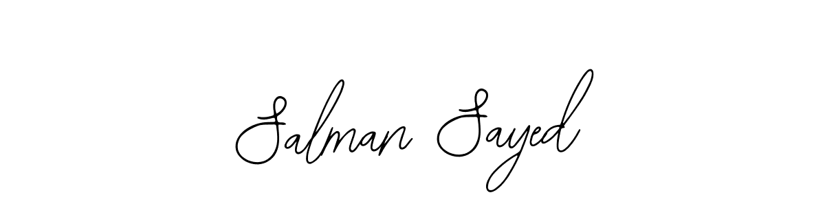 Make a short Salman Sayed signature style. Manage your documents anywhere anytime using Bearetta-2O07w. Create and add eSignatures, submit forms, share and send files easily. Salman Sayed signature style 12 images and pictures png