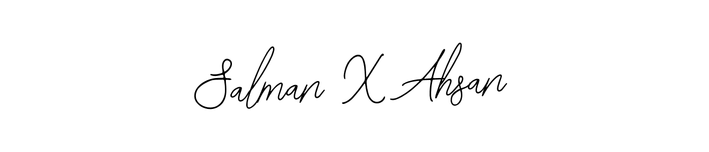 Salman X Ahsan stylish signature style. Best Handwritten Sign (Bearetta-2O07w) for my name. Handwritten Signature Collection Ideas for my name Salman X Ahsan. Salman X Ahsan signature style 12 images and pictures png