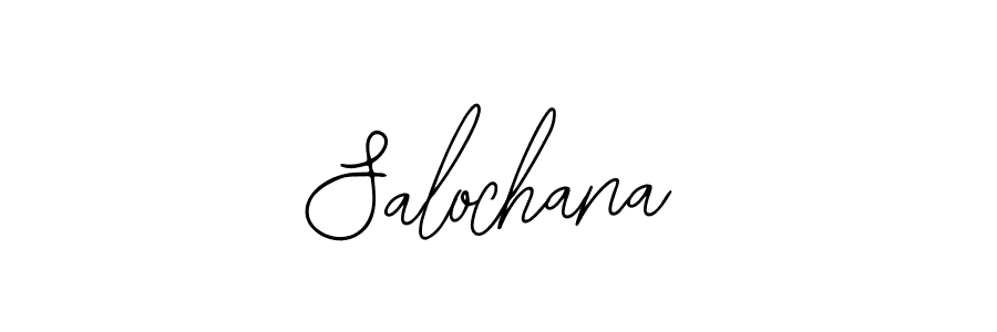 Use a signature maker to create a handwritten signature online. With this signature software, you can design (Bearetta-2O07w) your own signature for name Salochana. Salochana signature style 12 images and pictures png