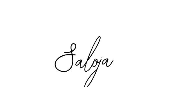 Make a beautiful signature design for name Saloja. With this signature (Bearetta-2O07w) style, you can create a handwritten signature for free. Saloja signature style 12 images and pictures png