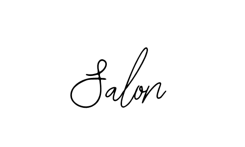 How to make Salon signature? Bearetta-2O07w is a professional autograph style. Create handwritten signature for Salon name. Salon signature style 12 images and pictures png