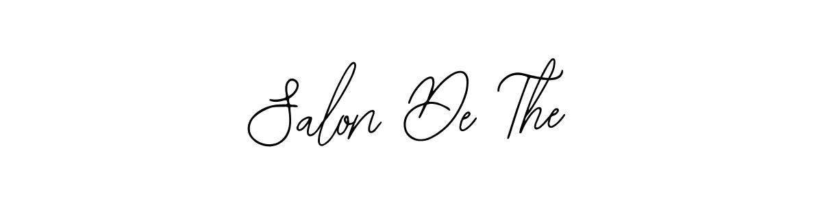 Make a beautiful signature design for name Salon De The. With this signature (Bearetta-2O07w) style, you can create a handwritten signature for free. Salon De The signature style 12 images and pictures png