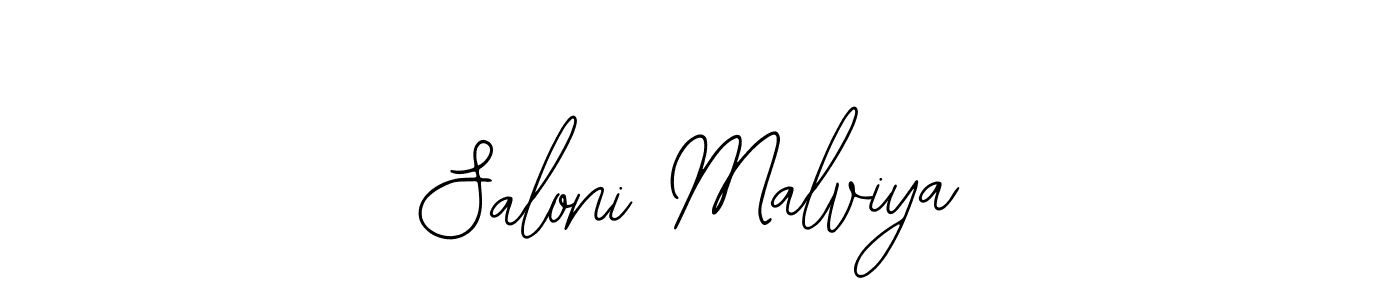Make a beautiful signature design for name Saloni Malviya. With this signature (Bearetta-2O07w) style, you can create a handwritten signature for free. Saloni Malviya signature style 12 images and pictures png