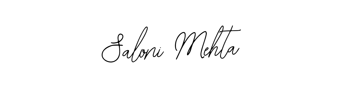 Saloni Mehta stylish signature style. Best Handwritten Sign (Bearetta-2O07w) for my name. Handwritten Signature Collection Ideas for my name Saloni Mehta. Saloni Mehta signature style 12 images and pictures png