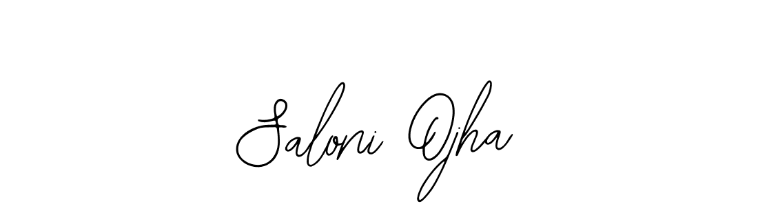 Bearetta-2O07w is a professional signature style that is perfect for those who want to add a touch of class to their signature. It is also a great choice for those who want to make their signature more unique. Get Saloni Ojha name to fancy signature for free. Saloni Ojha signature style 12 images and pictures png