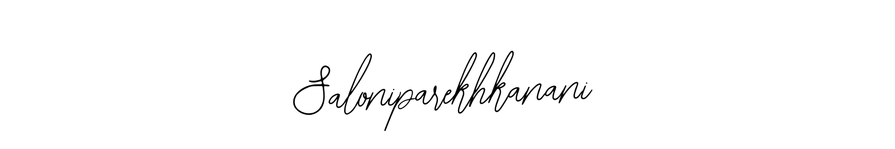 Also we have Saloniparekhkanani name is the best signature style. Create professional handwritten signature collection using Bearetta-2O07w autograph style. Saloniparekhkanani signature style 12 images and pictures png