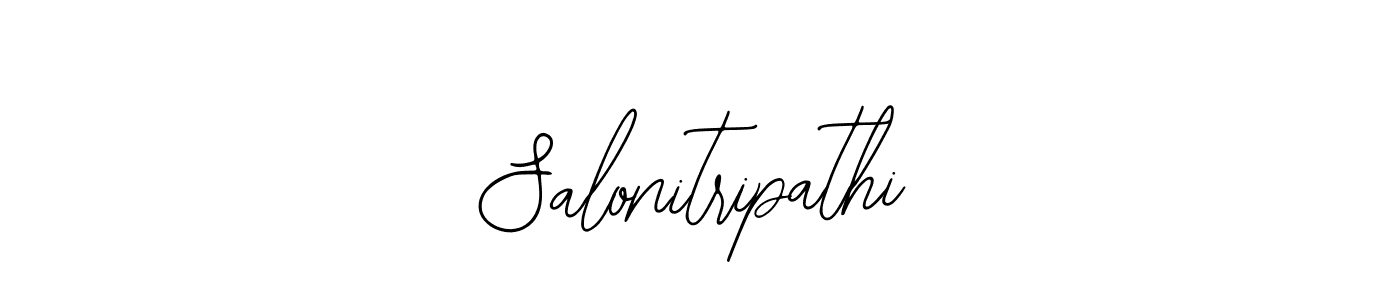 Use a signature maker to create a handwritten signature online. With this signature software, you can design (Bearetta-2O07w) your own signature for name Salonitripathi. Salonitripathi signature style 12 images and pictures png