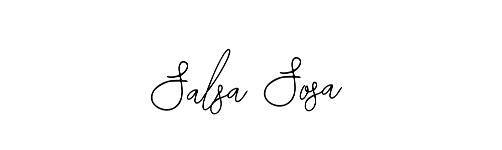 How to make Salsa Sosa signature? Bearetta-2O07w is a professional autograph style. Create handwritten signature for Salsa Sosa name. Salsa Sosa signature style 12 images and pictures png
