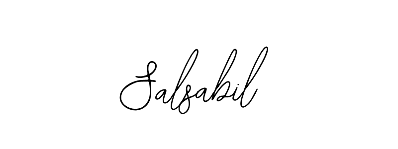 if you are searching for the best signature style for your name Salsabil. so please give up your signature search. here we have designed multiple signature styles  using Bearetta-2O07w. Salsabil signature style 12 images and pictures png