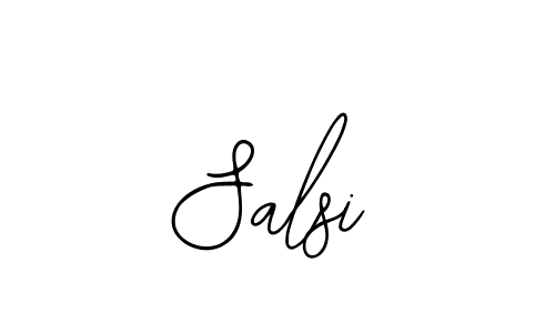 Create a beautiful signature design for name Salsi. With this signature (Bearetta-2O07w) fonts, you can make a handwritten signature for free. Salsi signature style 12 images and pictures png