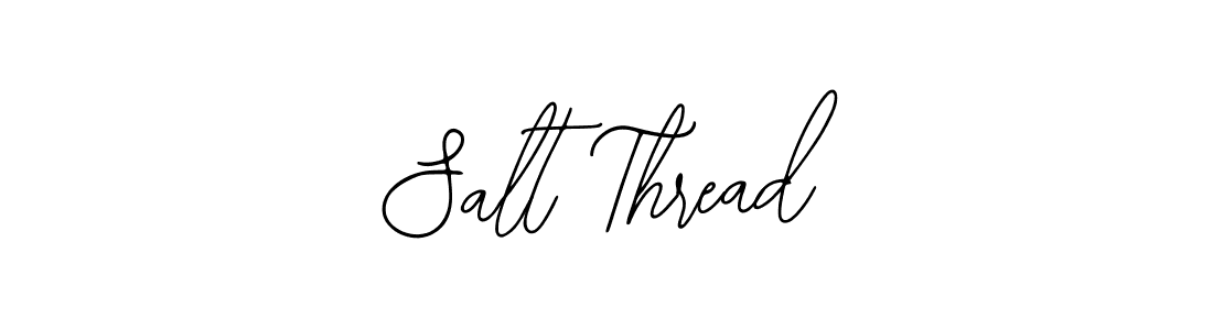 How to make Salt Thread signature? Bearetta-2O07w is a professional autograph style. Create handwritten signature for Salt Thread name. Salt Thread signature style 12 images and pictures png