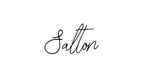 How to make Salton signature? Bearetta-2O07w is a professional autograph style. Create handwritten signature for Salton name. Salton signature style 12 images and pictures png