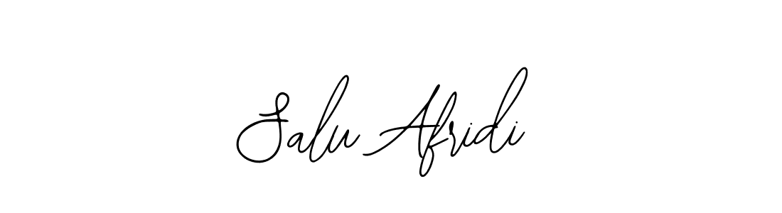 Make a beautiful signature design for name Salu Afridi. Use this online signature maker to create a handwritten signature for free. Salu Afridi signature style 12 images and pictures png