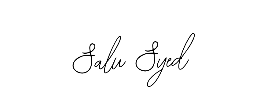 Similarly Bearetta-2O07w is the best handwritten signature design. Signature creator online .You can use it as an online autograph creator for name Salu Syed. Salu Syed signature style 12 images and pictures png