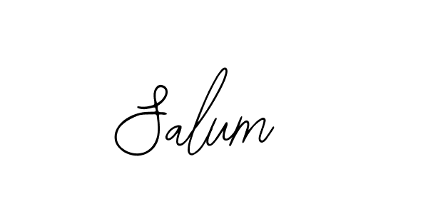 Create a beautiful signature design for name Salum . With this signature (Bearetta-2O07w) fonts, you can make a handwritten signature for free. Salum  signature style 12 images and pictures png