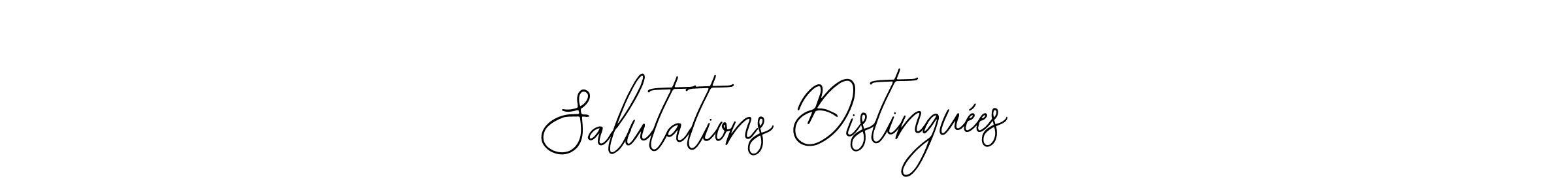 if you are searching for the best signature style for your name Salutations Distinguées. so please give up your signature search. here we have designed multiple signature styles  using Bearetta-2O07w. Salutations Distinguées signature style 12 images and pictures png