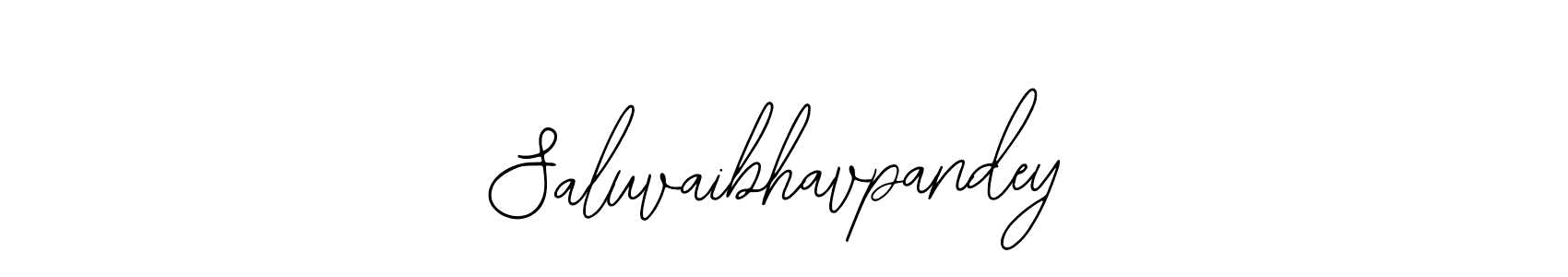 Make a beautiful signature design for name Saluvaibhavpandey. Use this online signature maker to create a handwritten signature for free. Saluvaibhavpandey signature style 12 images and pictures png