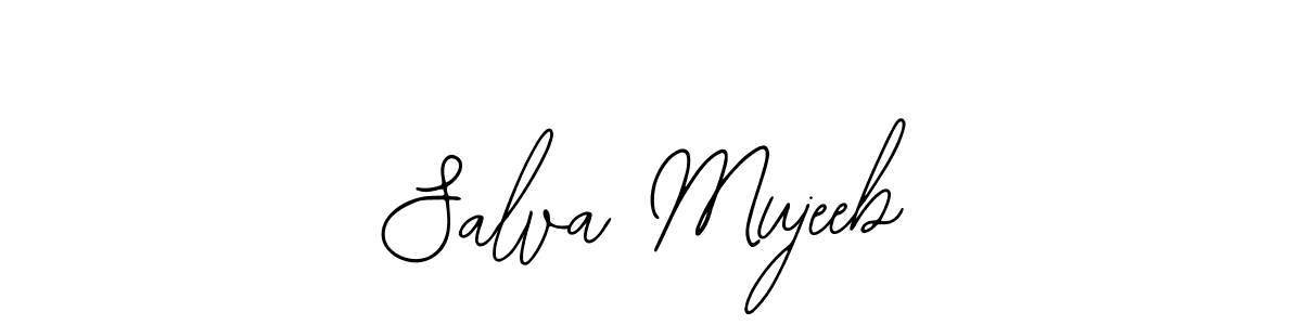Make a beautiful signature design for name Salva Mujeeb. Use this online signature maker to create a handwritten signature for free. Salva Mujeeb signature style 12 images and pictures png