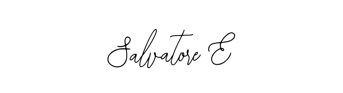 Use a signature maker to create a handwritten signature online. With this signature software, you can design (Bearetta-2O07w) your own signature for name Salvatore E. Salvatore E signature style 12 images and pictures png