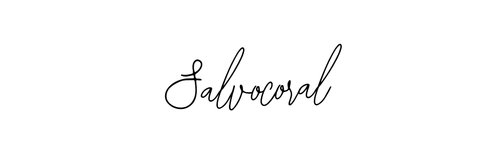 Also we have Salvocoral name is the best signature style. Create professional handwritten signature collection using Bearetta-2O07w autograph style. Salvocoral signature style 12 images and pictures png