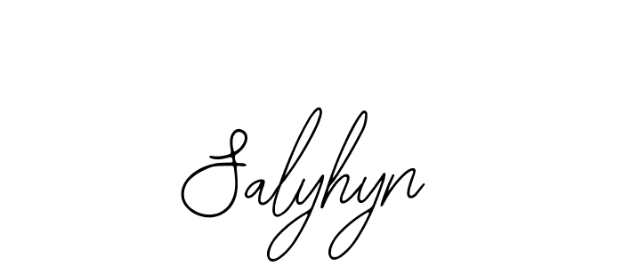 Create a beautiful signature design for name Salyhyn. With this signature (Bearetta-2O07w) fonts, you can make a handwritten signature for free. Salyhyn signature style 12 images and pictures png