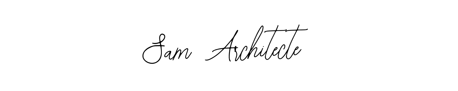 You can use this online signature creator to create a handwritten signature for the name Sam  Architecte. This is the best online autograph maker. Sam  Architecte signature style 12 images and pictures png