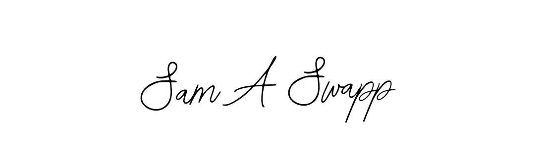 Create a beautiful signature design for name Sam A Swapp. With this signature (Bearetta-2O07w) fonts, you can make a handwritten signature for free. Sam A Swapp signature style 12 images and pictures png