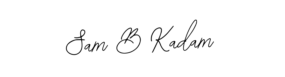 Best and Professional Signature Style for Sam B Kadam. Bearetta-2O07w Best Signature Style Collection. Sam B Kadam signature style 12 images and pictures png