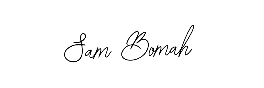 Check out images of Autograph of Sam Bomah name. Actor Sam Bomah Signature Style. Bearetta-2O07w is a professional sign style online. Sam Bomah signature style 12 images and pictures png