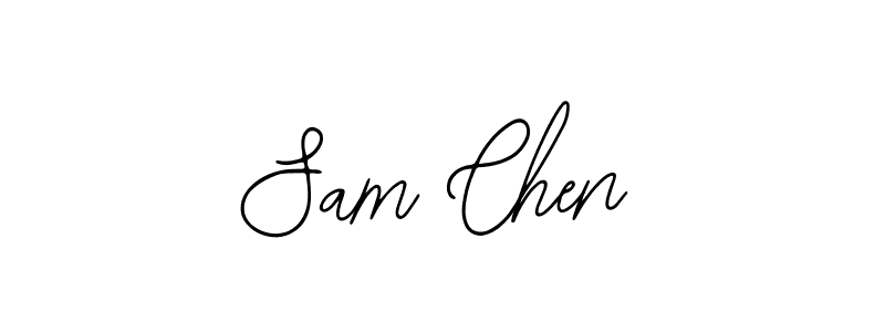 Make a beautiful signature design for name Sam Chen. With this signature (Bearetta-2O07w) style, you can create a handwritten signature for free. Sam Chen signature style 12 images and pictures png