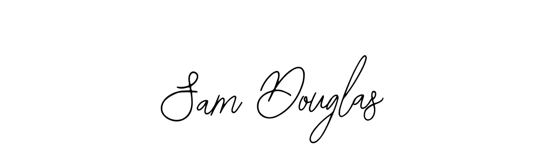 You should practise on your own different ways (Bearetta-2O07w) to write your name (Sam Douglas) in signature. don't let someone else do it for you. Sam Douglas signature style 12 images and pictures png