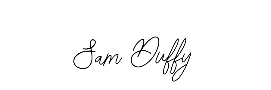It looks lik you need a new signature style for name Sam Duffy. Design unique handwritten (Bearetta-2O07w) signature with our free signature maker in just a few clicks. Sam Duffy signature style 12 images and pictures png