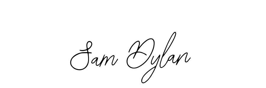 if you are searching for the best signature style for your name Sam Dylan. so please give up your signature search. here we have designed multiple signature styles  using Bearetta-2O07w. Sam Dylan signature style 12 images and pictures png