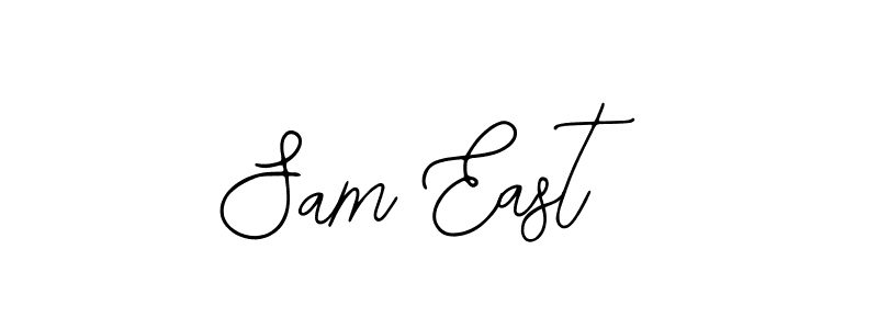 How to make Sam East signature? Bearetta-2O07w is a professional autograph style. Create handwritten signature for Sam East name. Sam East signature style 12 images and pictures png