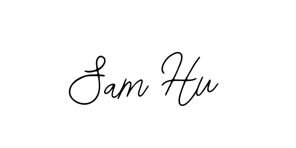 Create a beautiful signature design for name Sam Hu. With this signature (Bearetta-2O07w) fonts, you can make a handwritten signature for free. Sam Hu signature style 12 images and pictures png