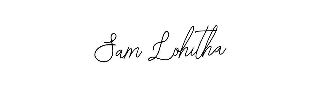 Once you've used our free online signature maker to create your best signature Bearetta-2O07w style, it's time to enjoy all of the benefits that Sam Lohitha name signing documents. Sam Lohitha signature style 12 images and pictures png