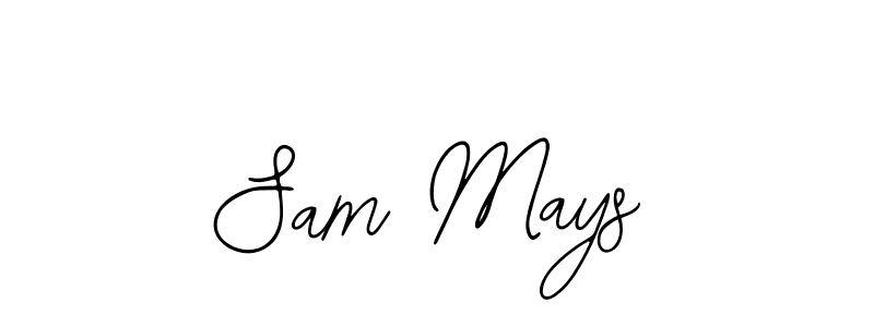 if you are searching for the best signature style for your name Sam Mays. so please give up your signature search. here we have designed multiple signature styles  using Bearetta-2O07w. Sam Mays signature style 12 images and pictures png