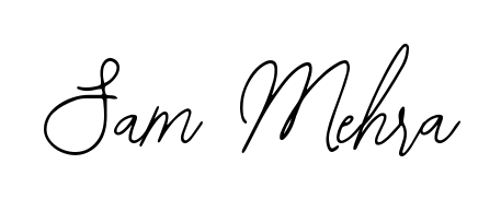 Try this chic Sam Mehra handwritten sign style. Using Bearetta-2O07w font elements, it gives your name a sleek, memorable identity. Sam Mehra signature style 12 images and pictures png