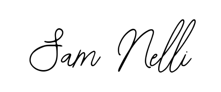 The Bearetta-2O07w typeface gives name Sam Nelli a refined look. Suitable for certificates, diplomas, and official verification. Sam Nelli signature style 12 images and pictures png
