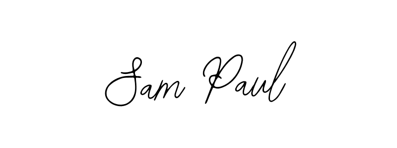 How to make Sam Paul signature? Bearetta-2O07w is a professional autograph style. Create handwritten signature for Sam Paul name. Sam Paul signature style 12 images and pictures png