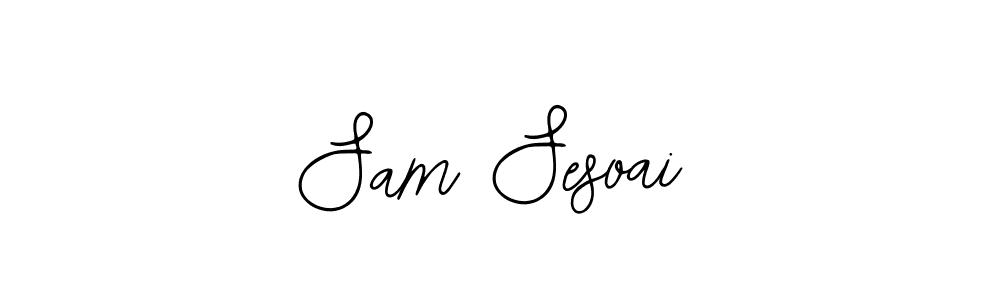 How to Draw Sam Sesoai signature style? Bearetta-2O07w is a latest design signature styles for name Sam Sesoai. Sam Sesoai signature style 12 images and pictures png