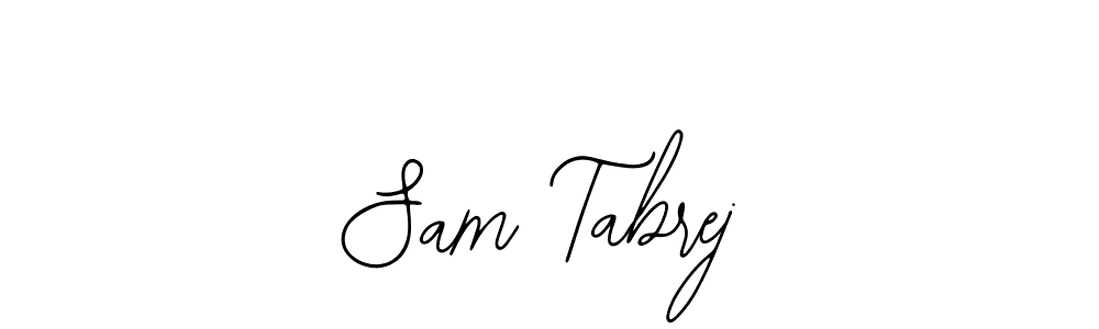 Design your own signature with our free online signature maker. With this signature software, you can create a handwritten (Bearetta-2O07w) signature for name Sam Tabrej. Sam Tabrej signature style 12 images and pictures png