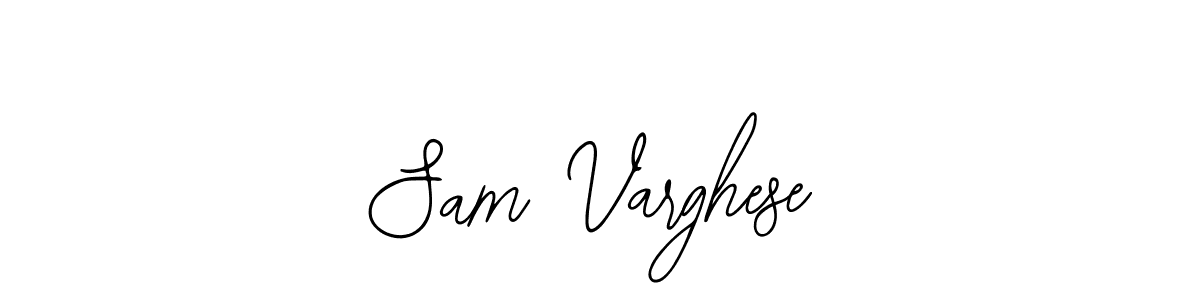 Similarly Bearetta-2O07w is the best handwritten signature design. Signature creator online .You can use it as an online autograph creator for name Sam Varghese. Sam Varghese signature style 12 images and pictures png