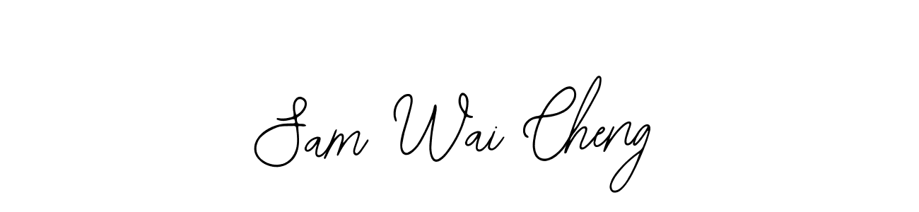 Also we have Sam Wai Cheng name is the best signature style. Create professional handwritten signature collection using Bearetta-2O07w autograph style. Sam Wai Cheng signature style 12 images and pictures png